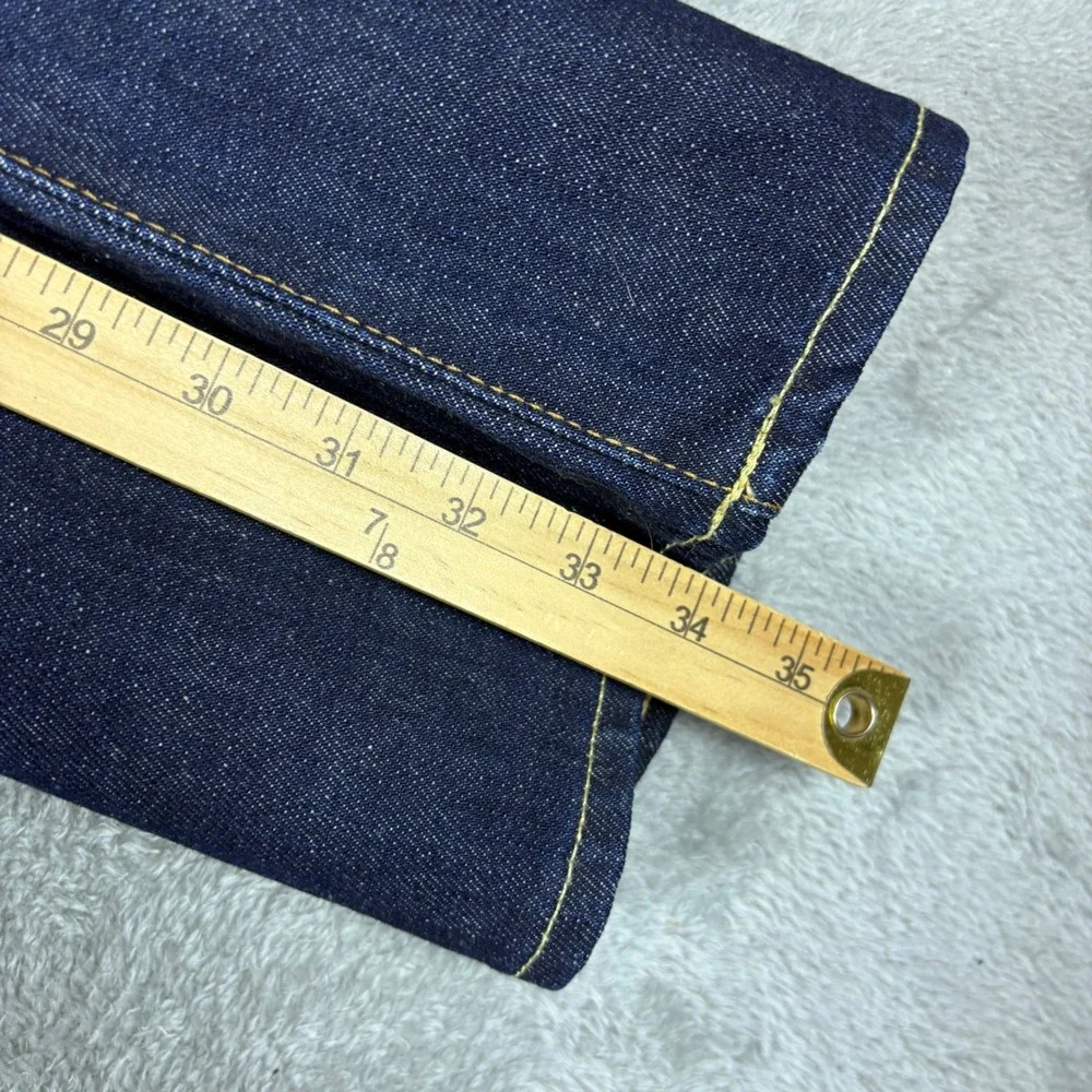 Polo Ralph Lauren Jeans Men 40x32 (Fits 42x34) Slim Fit Dark Wash‎ Indigo Denim